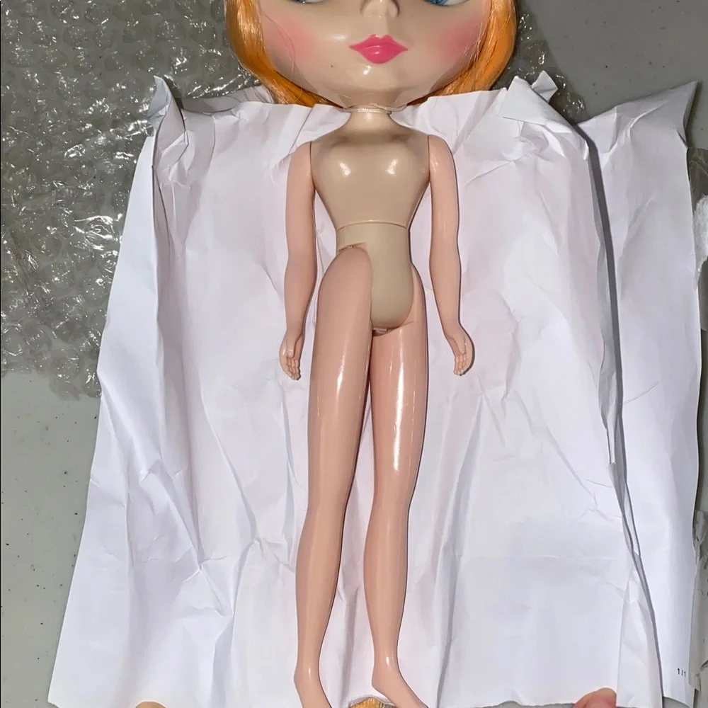 Neo Blythe Long Hair Nude Doll Takara 12